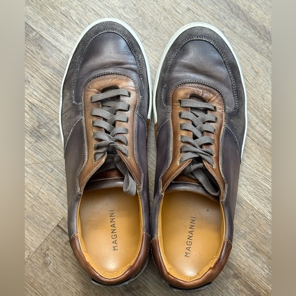 Magnanni • Severo Leather Sneakers - Picture 3 of 15